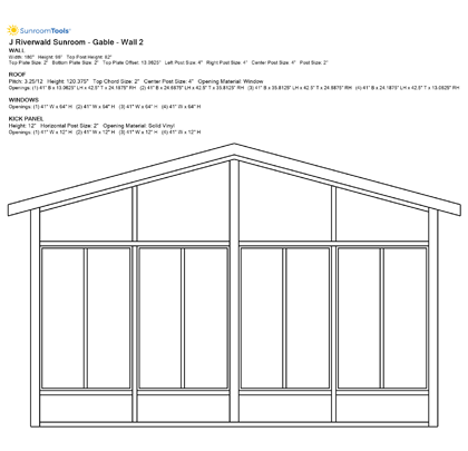 Sunroom Tools sample elevation 2